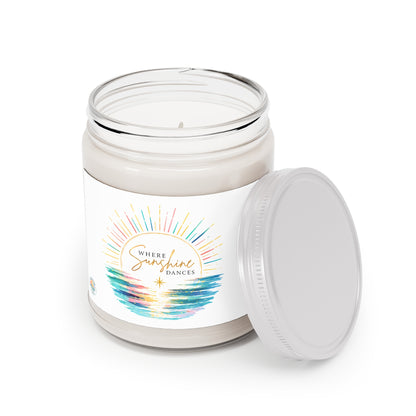 Where Sunshine Dances Scented Soy 9 oz Candle