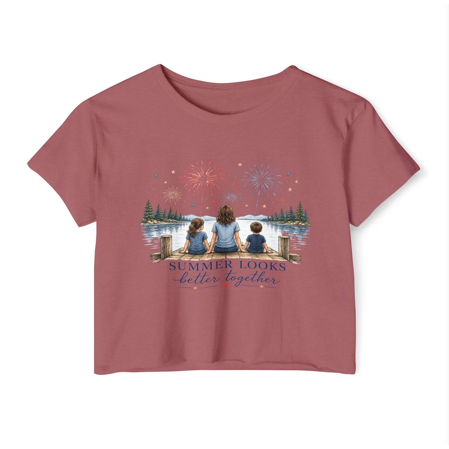 Summer Better Together Crop Top
