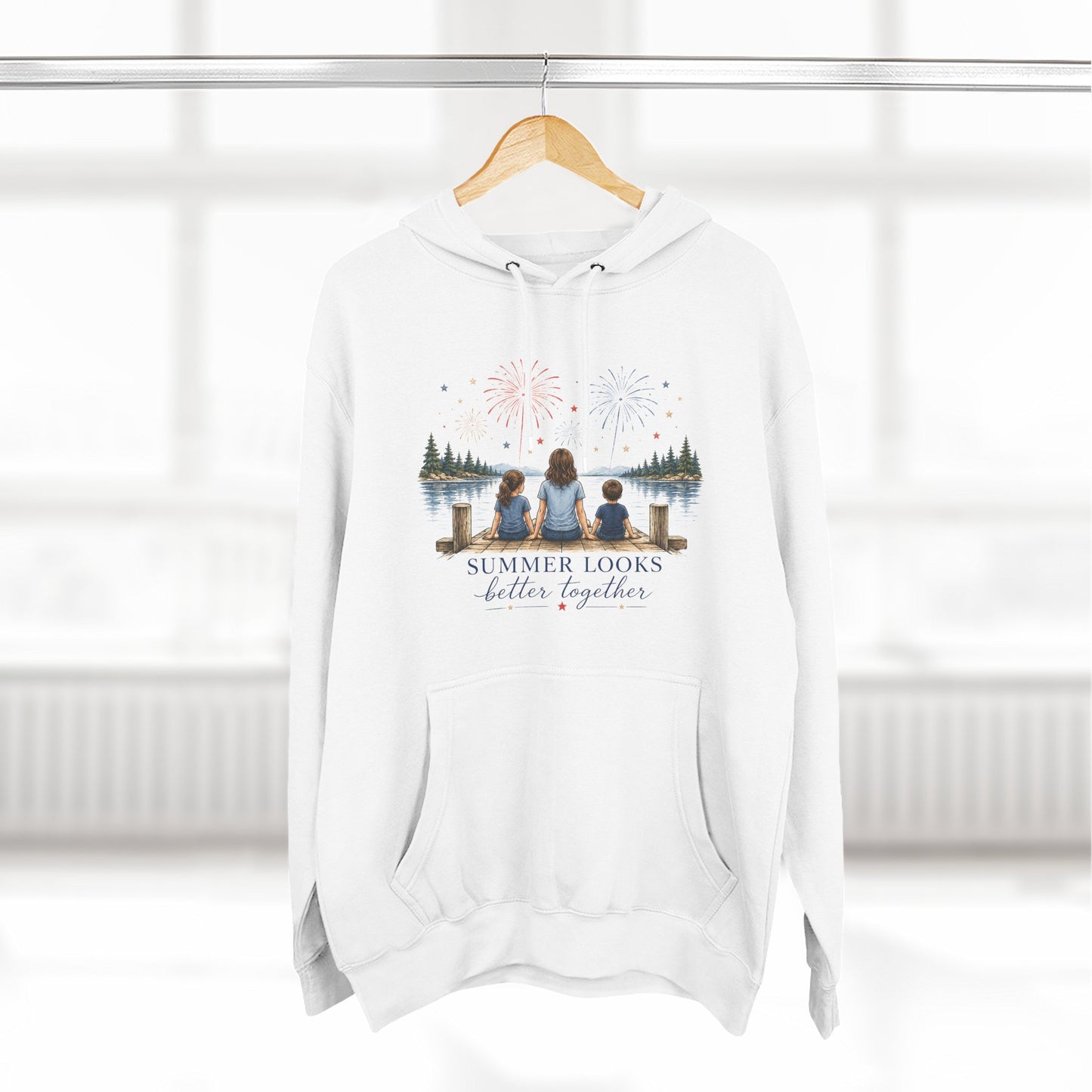 Summer Looks Better Together Mid-Heavyweight Hoodie