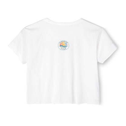Where Sunshine Dances Crop Top