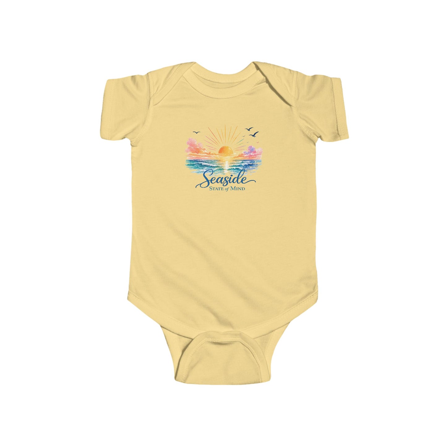 Seaside State Of Mind Baby Onesie