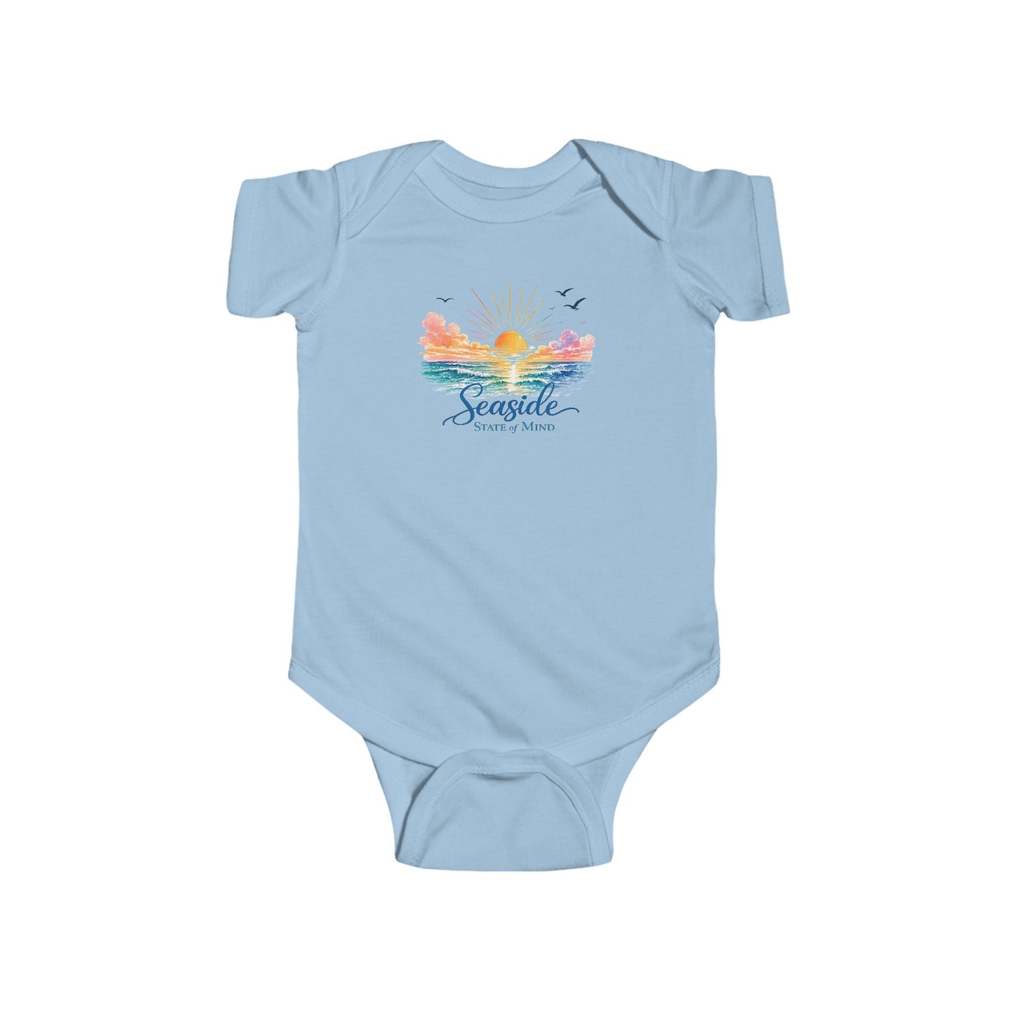 Seaside State Of Mind Baby Onesie