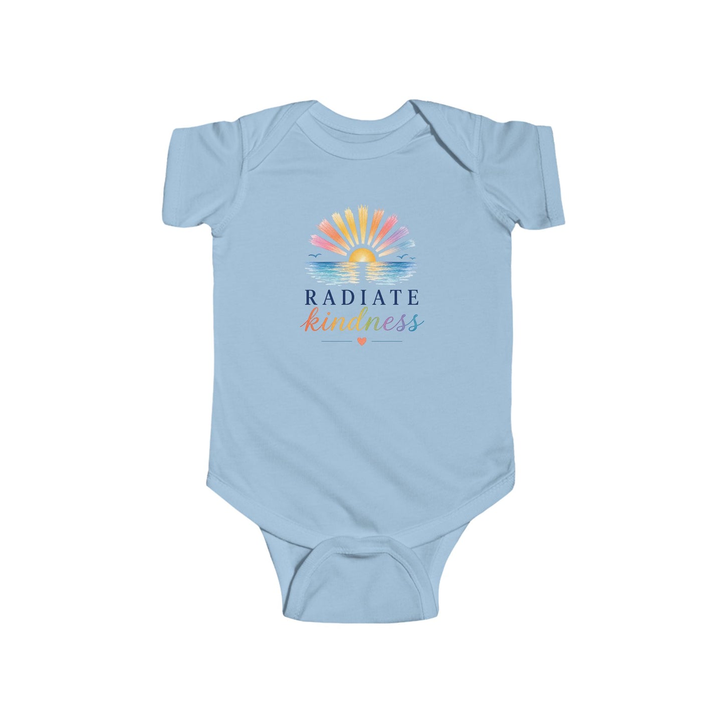 Radiate Kindness Baby Onesie