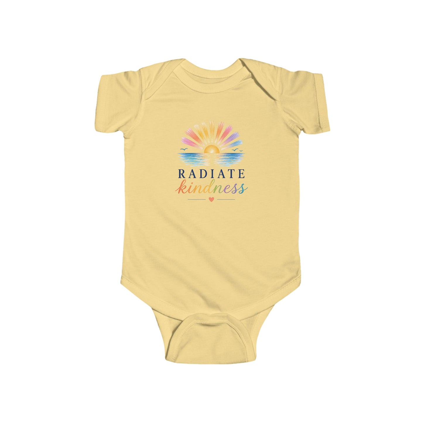 Radiate Kindness Baby Onesie