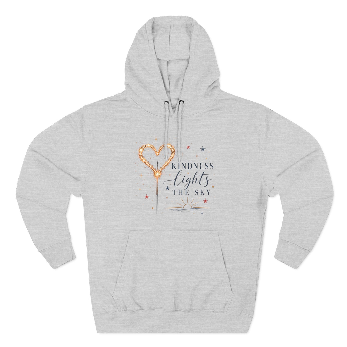 Kindness Lights The Sky Mid-Heavyweight Hoodie