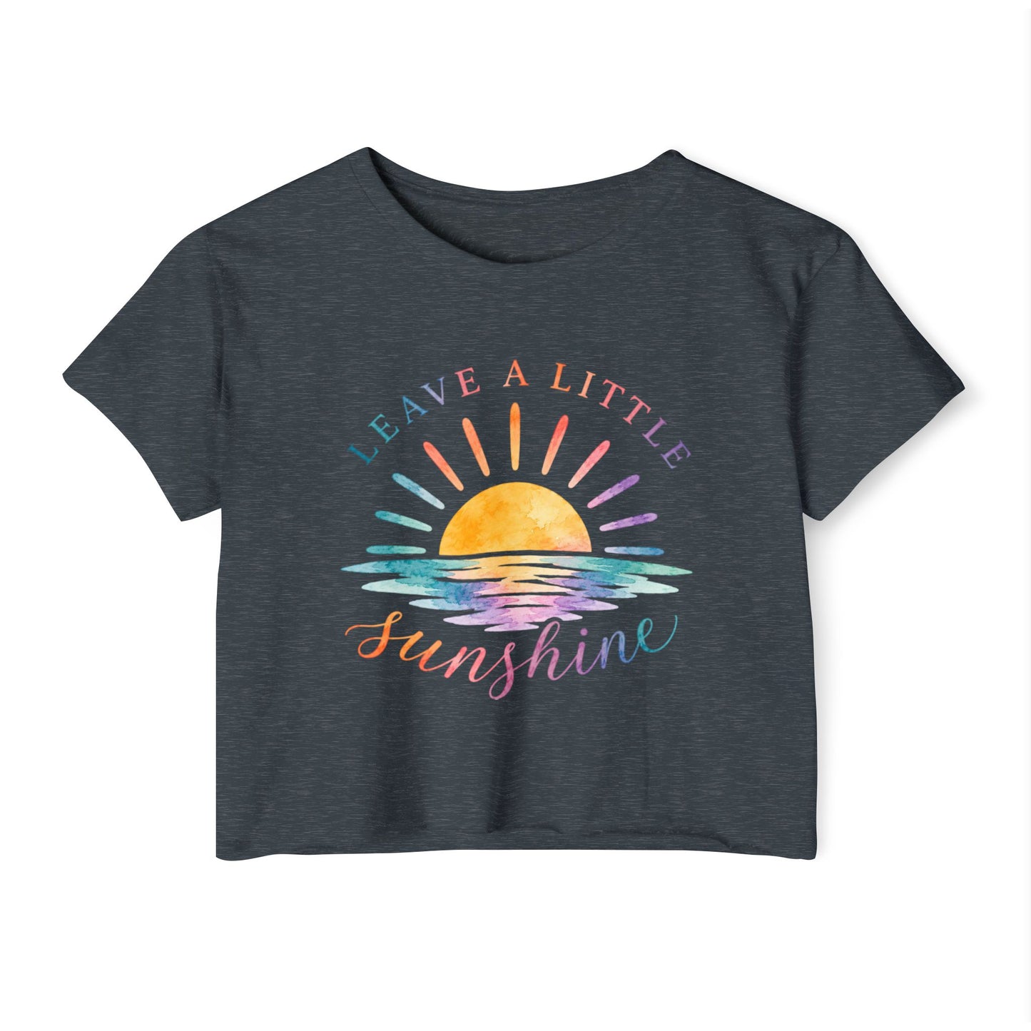 Leave A Little Sunshine Crop Top
