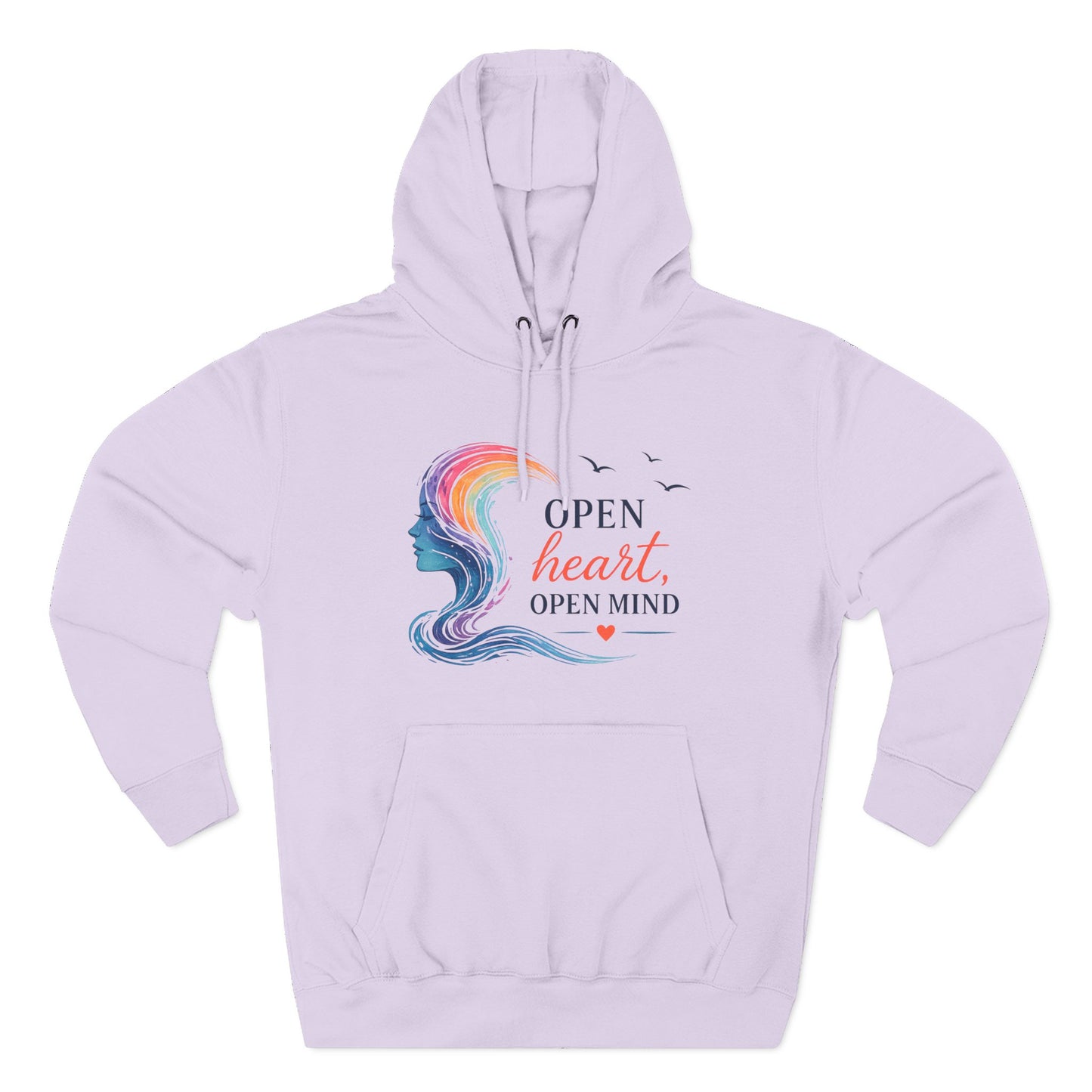 Open Heart Open Mind Mid-Heavyweight Hoodie