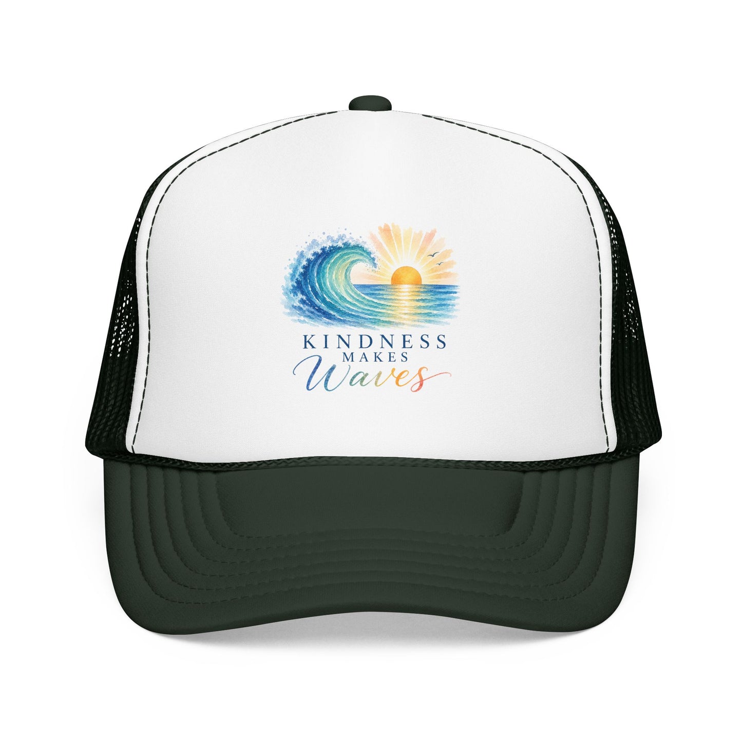 Kindness Makes Waves Trucker Hat
