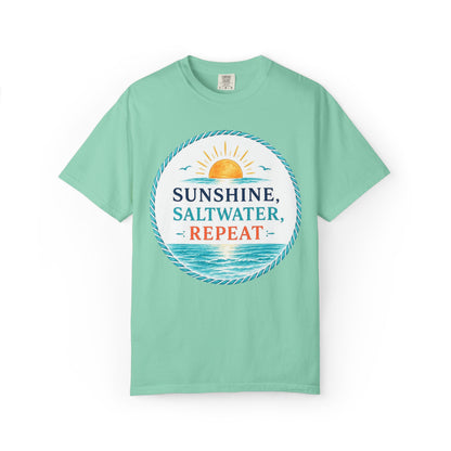 Sunshine, Saltwater, Repeat Comfort Tee