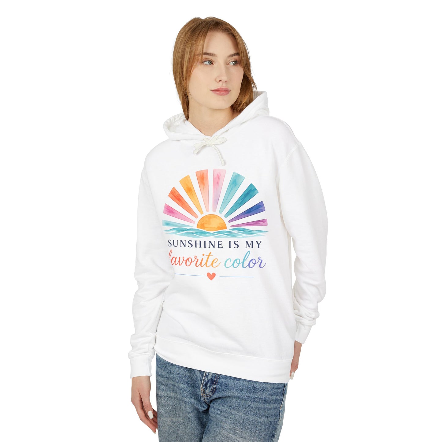 Sunshine Is My Favorite Color Comfort Hoodie