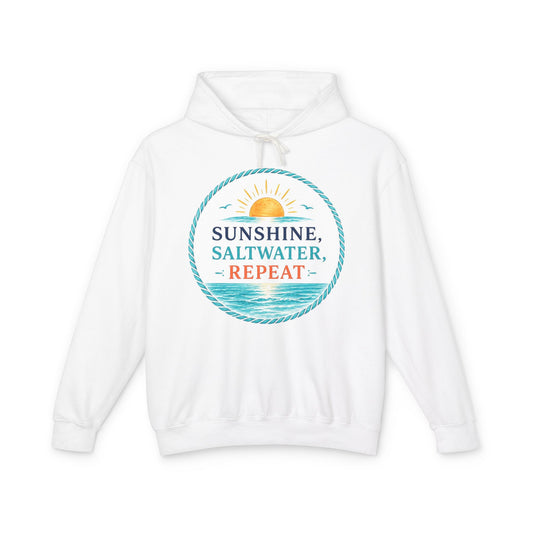 Sunshine, Saltwater, Repeat Comfort Hoodie