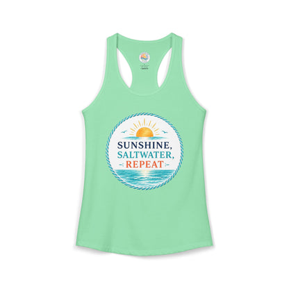 Sunshine, Saltwater, Repeat Women's Tank