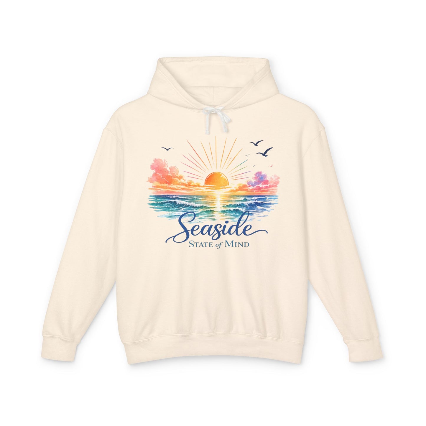 Seaside State Of Mind Comfort Hoodie