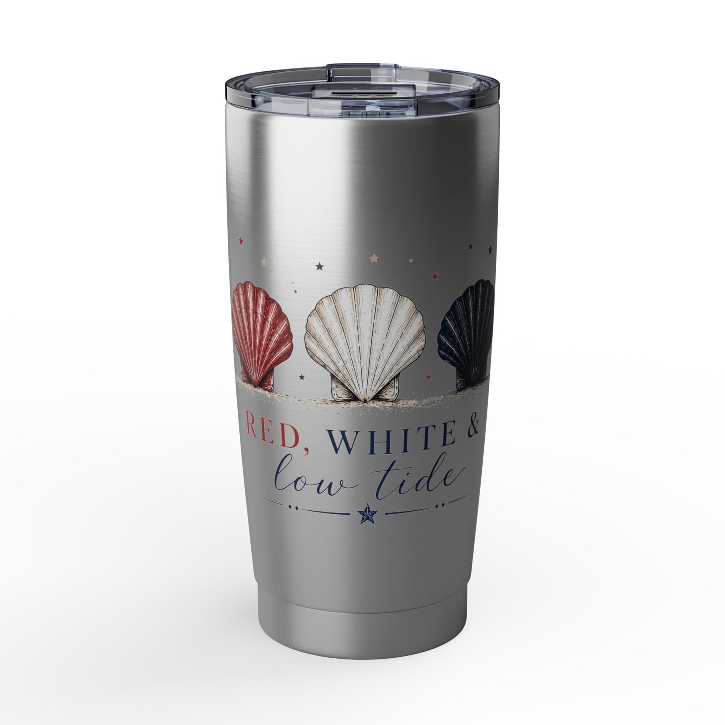 Red, White, & Low Tide 20 oz Tumbler