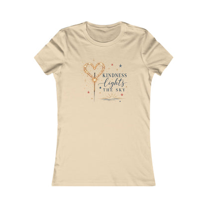 Kindness Lights The Sky Women's Tee