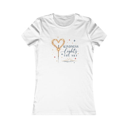 Kindness Lights The Sky Women's Tee