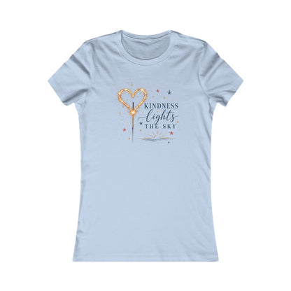 Kindness Lights The Sky Women's Tee