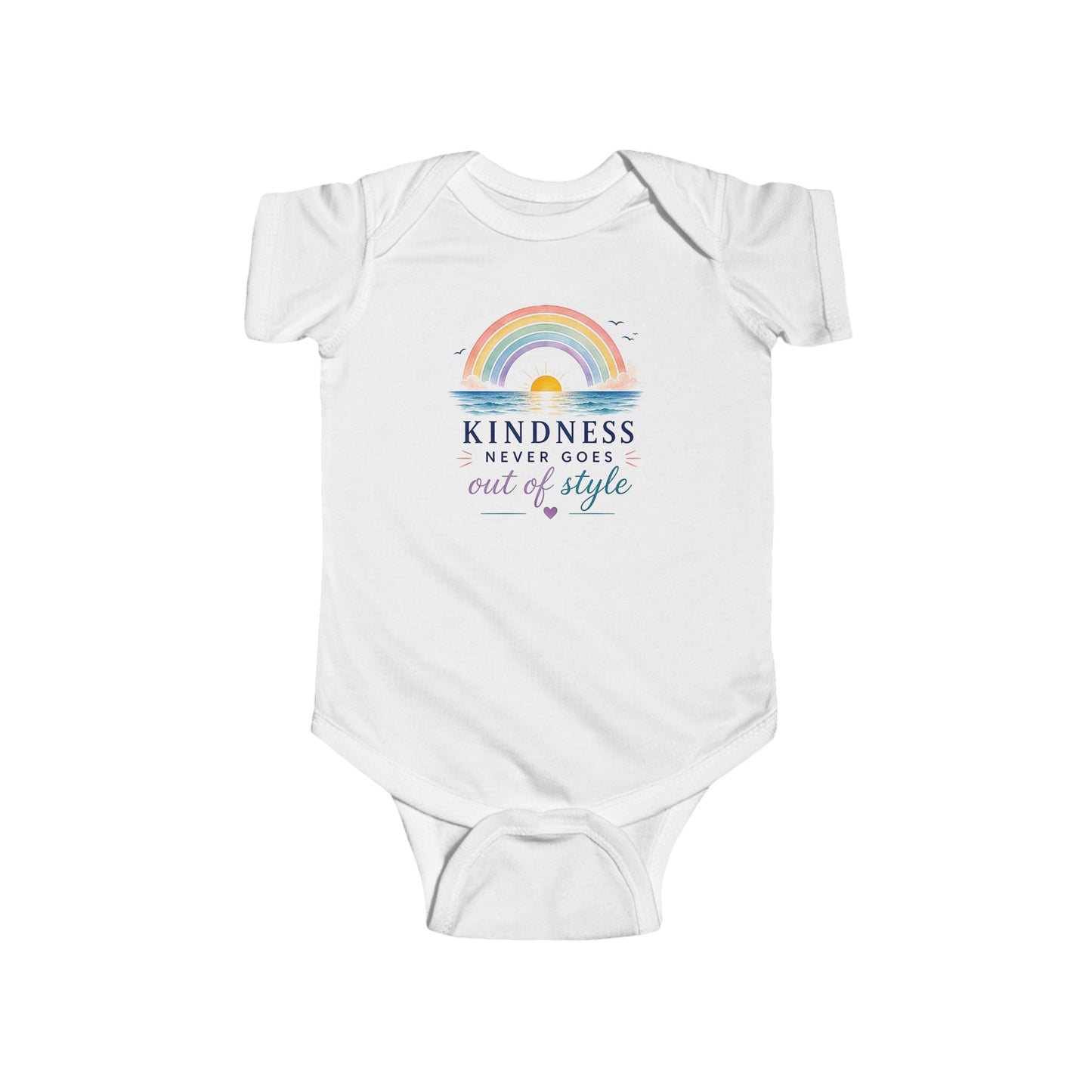 Kindness Never Goes Out Of Style Baby Onesie