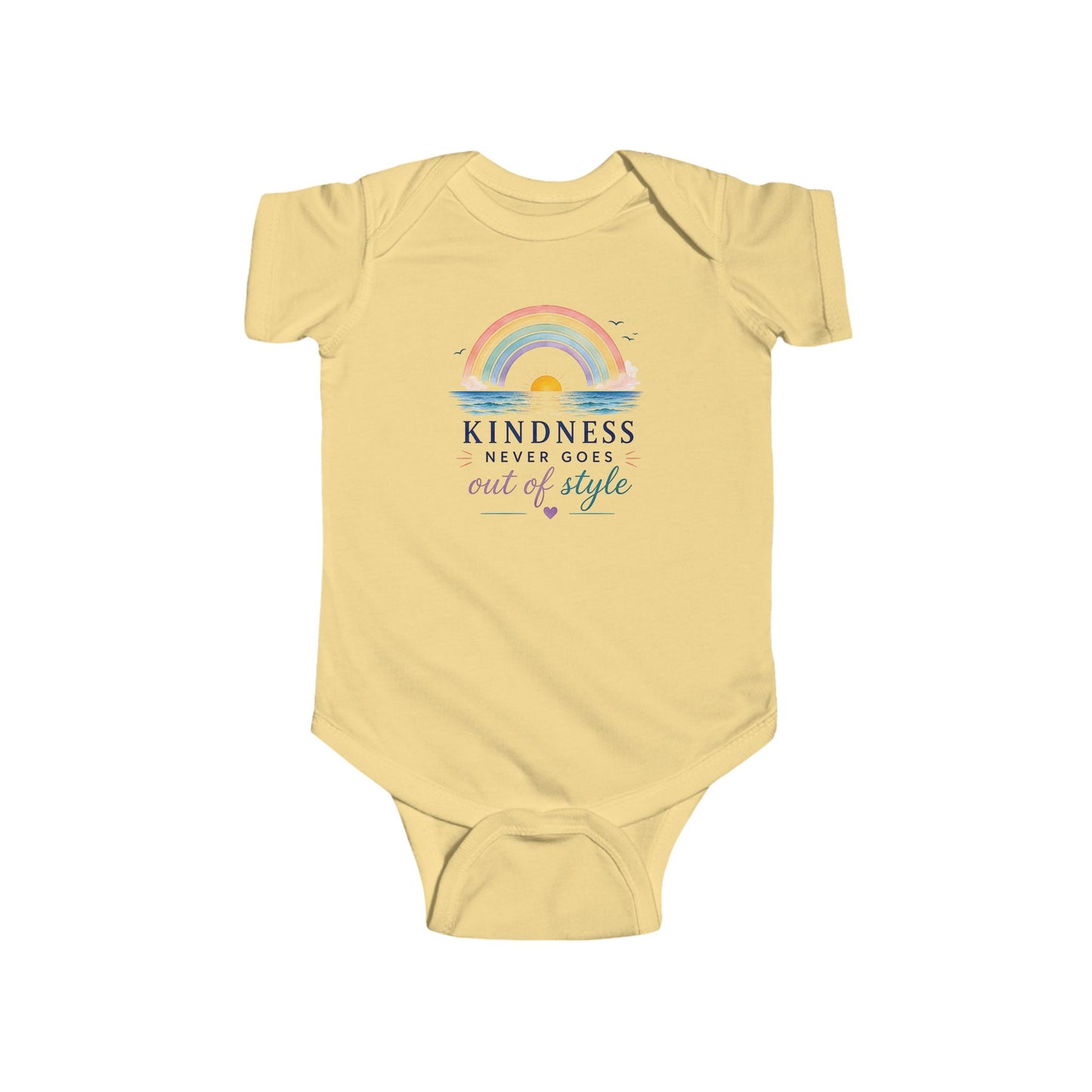 Kindness Never Goes Out Of Style Baby Onesie