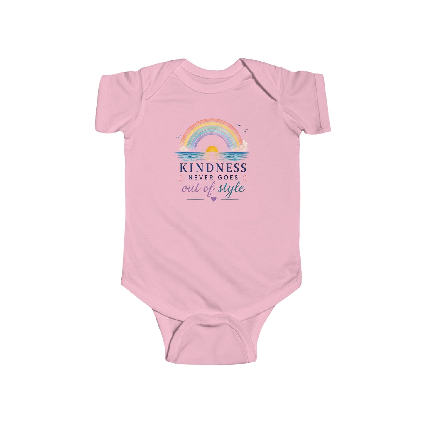 Kindness Never Goes Out Of Style Baby Onesie