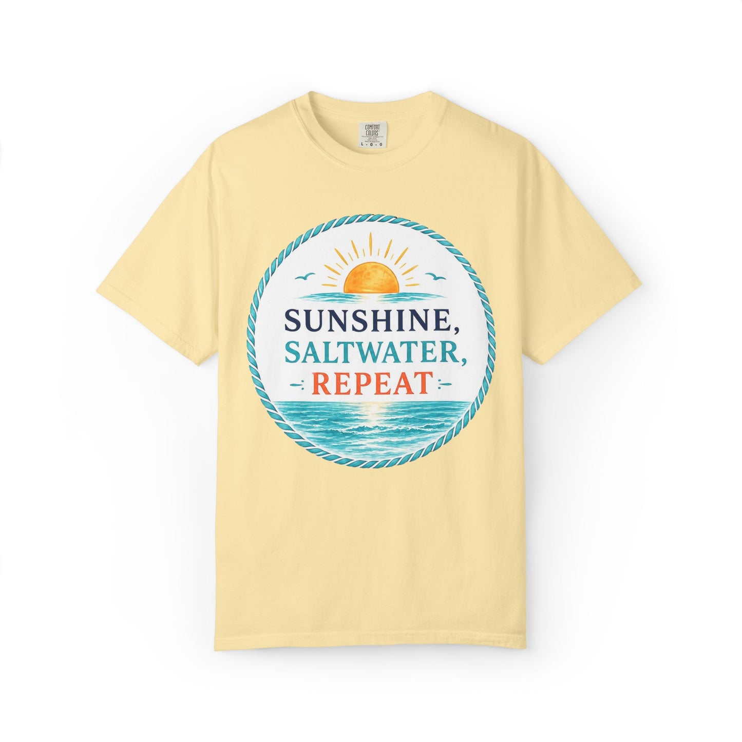 Sunshine, Saltwater, Repeat Comfort Tee