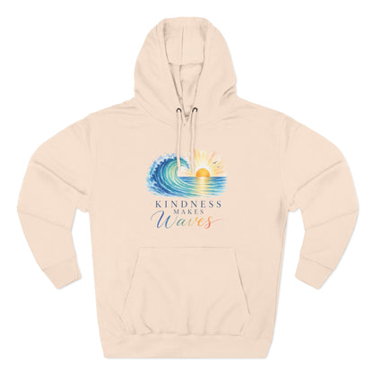 Kindness Makes Waves Mid-Heavyweight Hoodie