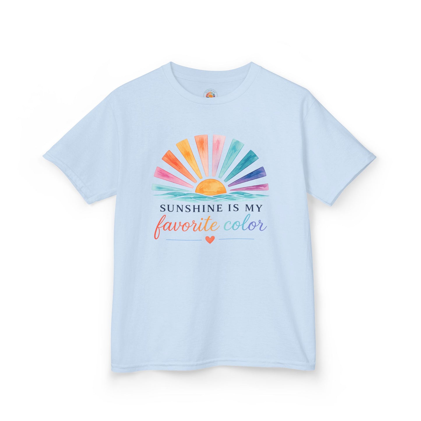 Sunshine Is My Favorite Color Kids Tee