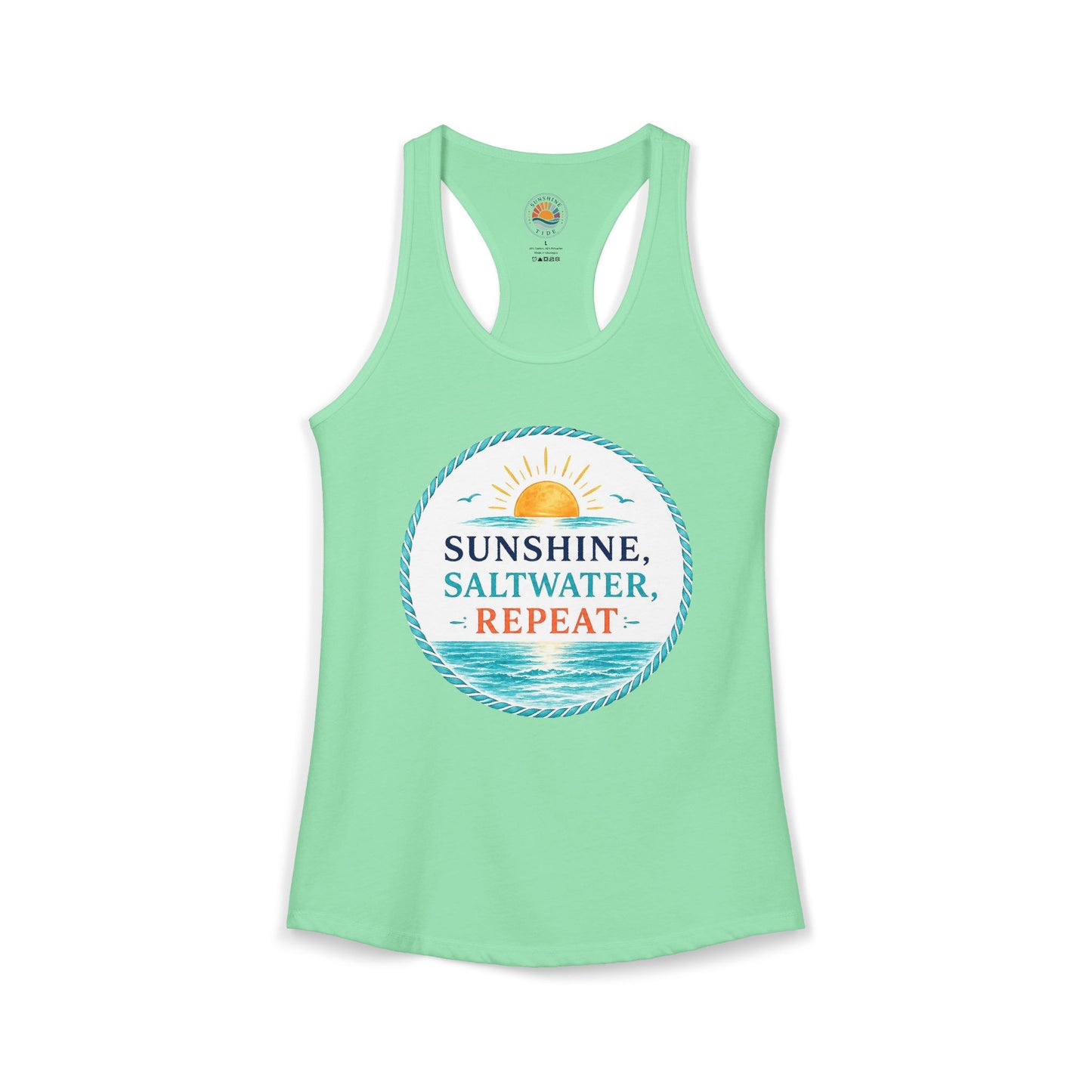 Sunshine, Saltwater, Repeat Women's Tank