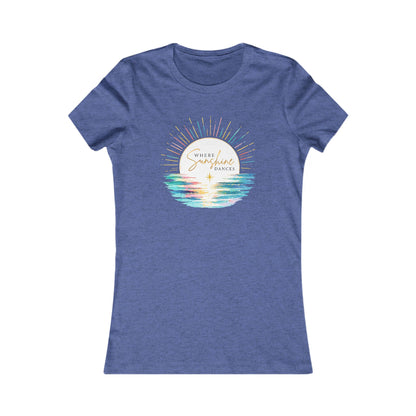 Where Sunshine Dances Women's Tee