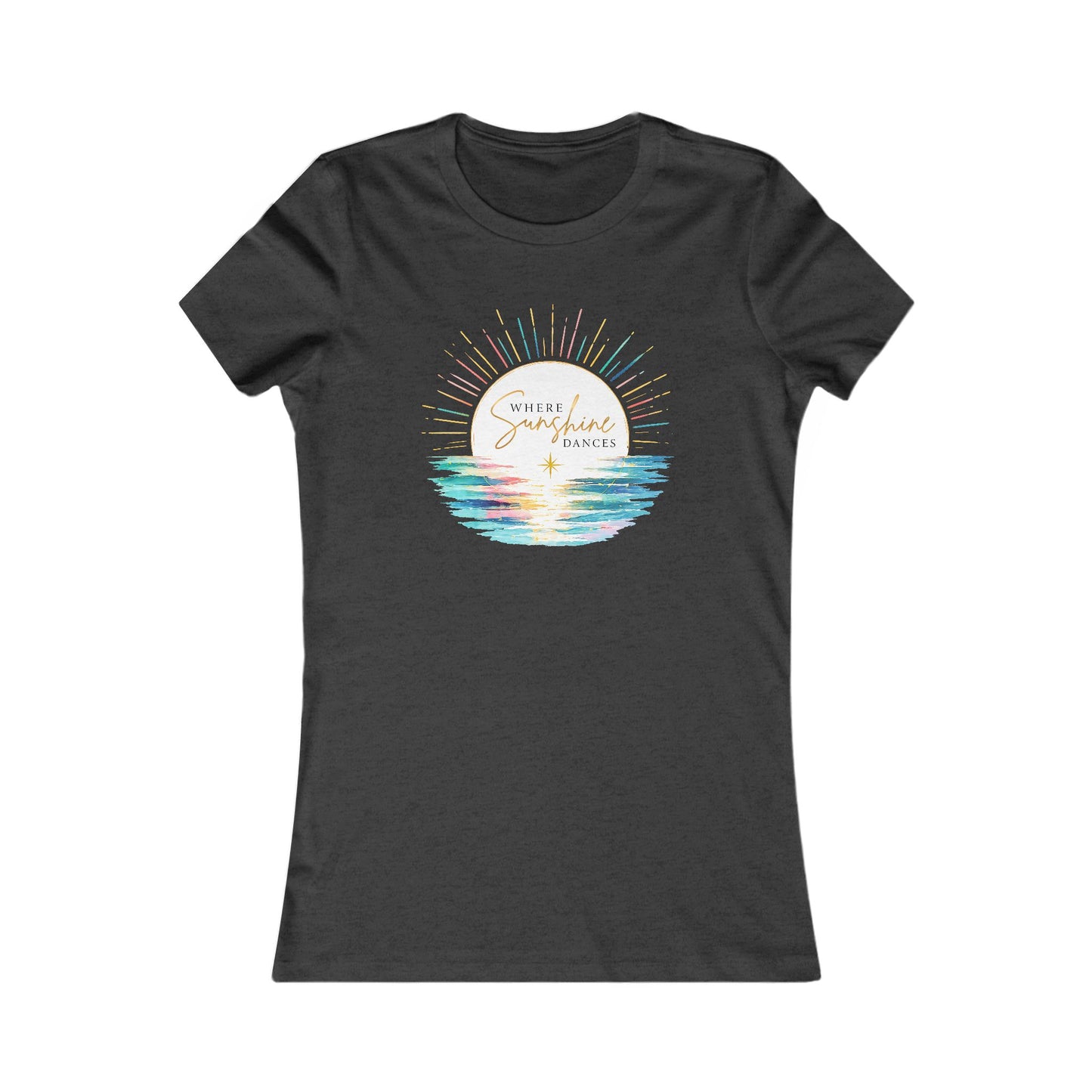 Where Sunshine Dances Women's Tee