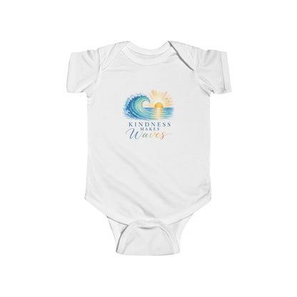 Kindness Makes Waves Baby Onesie