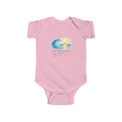 Kindness Makes Waves Baby Onesie