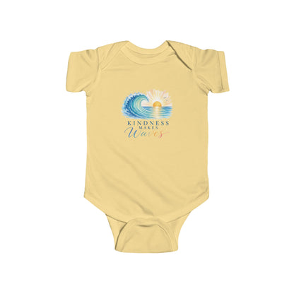 Kindness Makes Waves Baby Onesie