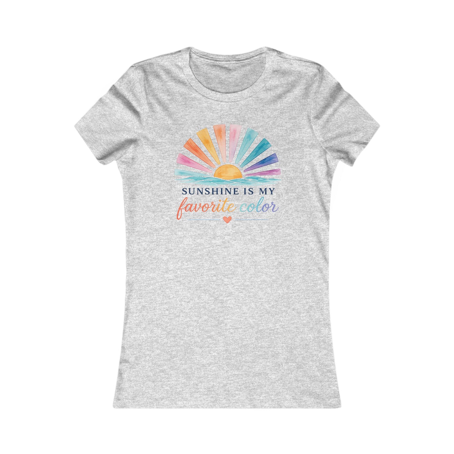 Sunshine Is My Favorite Color  Women's Tee
