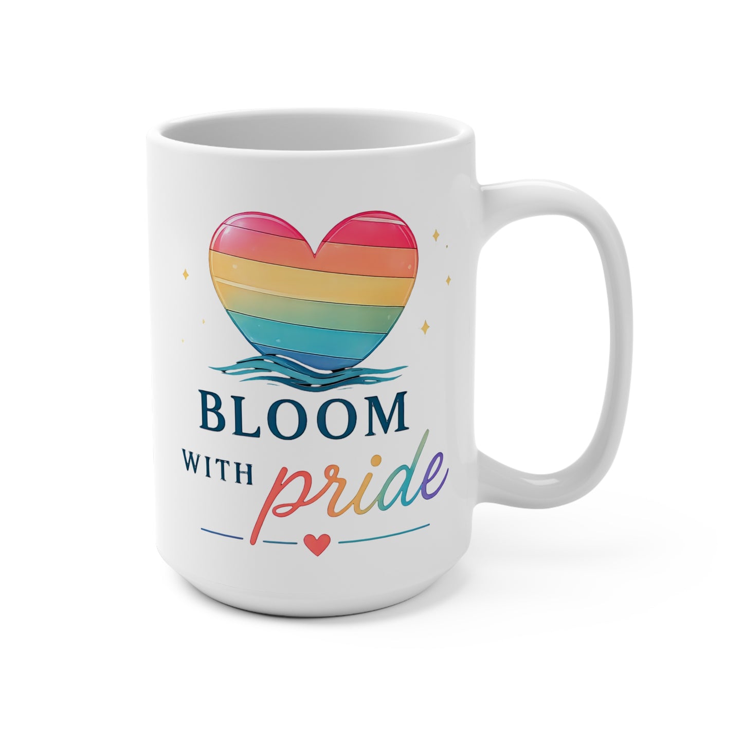 Bloom With Pride 15oz Mug