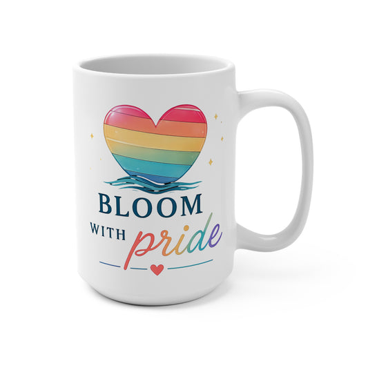 Bloom With Pride 15oz Mug