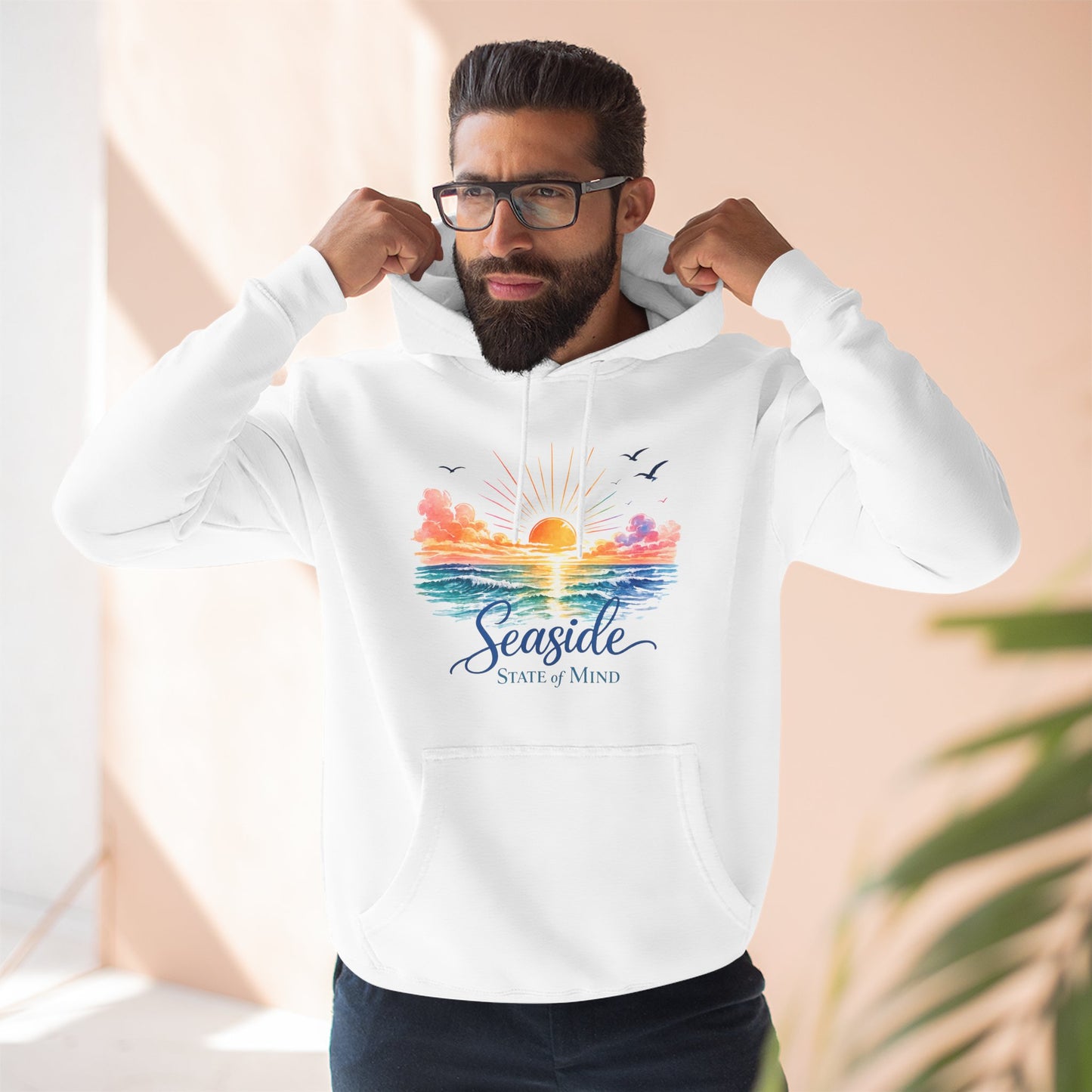 Seaside State Of Mind Mid-Heavyweight Hoodie