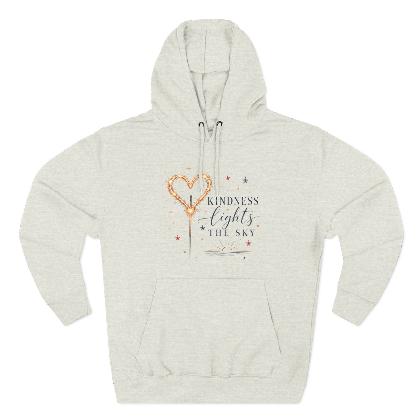 Kindness Lights The Sky Mid-Heavyweight Hoodie