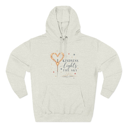 Kindness Lights The Sky Mid-Heavyweight Hoodie