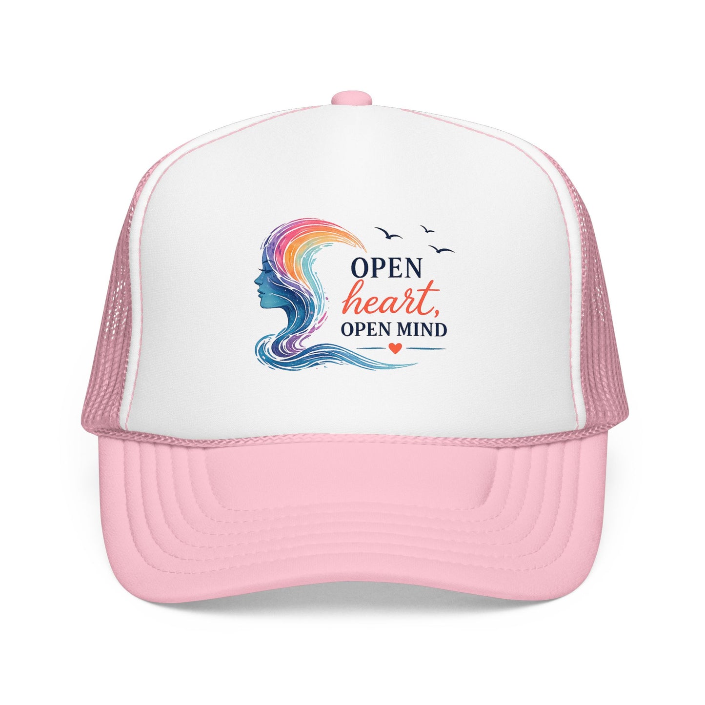 Open Heart, Open Mind Trucker Hat