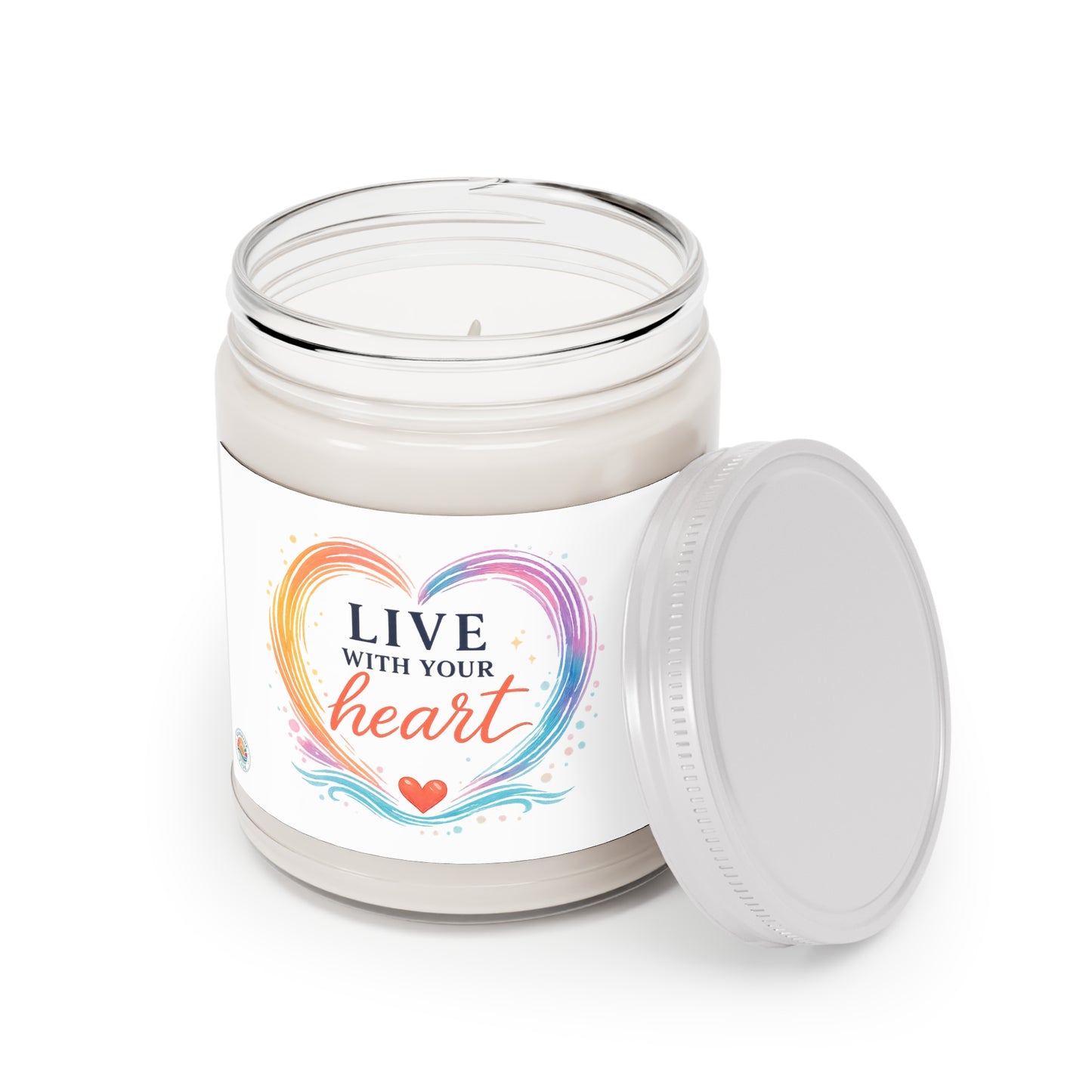 Live With Your Heart Scented Soy 9 oz Candle