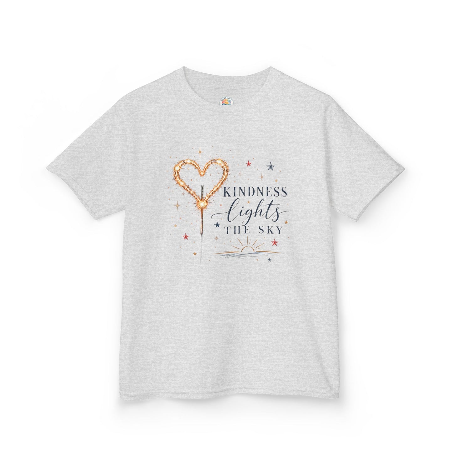 Kindness Lights The Sky Kids Tee