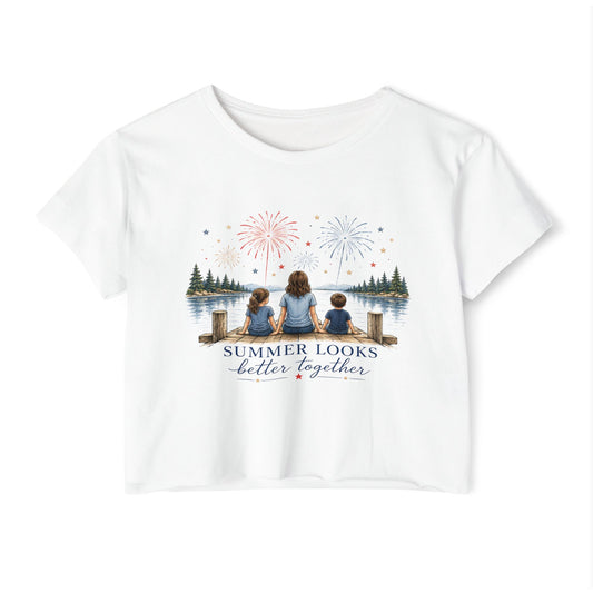 Summer Better Together Crop Top