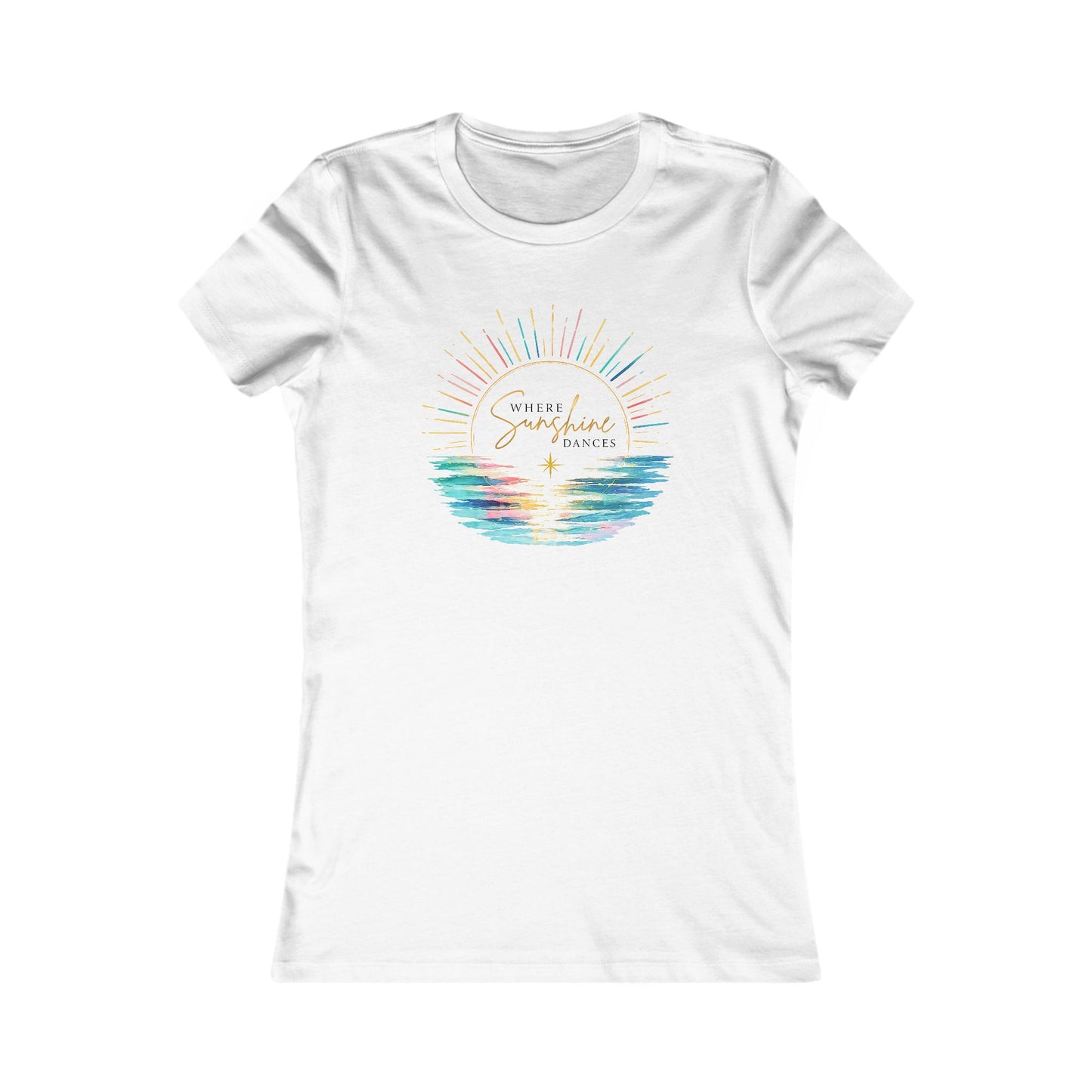 Where Sunshine Dances Women's Tee