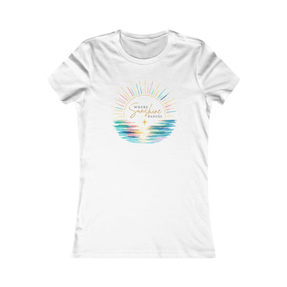 Where Sunshine Dances Women's Tee