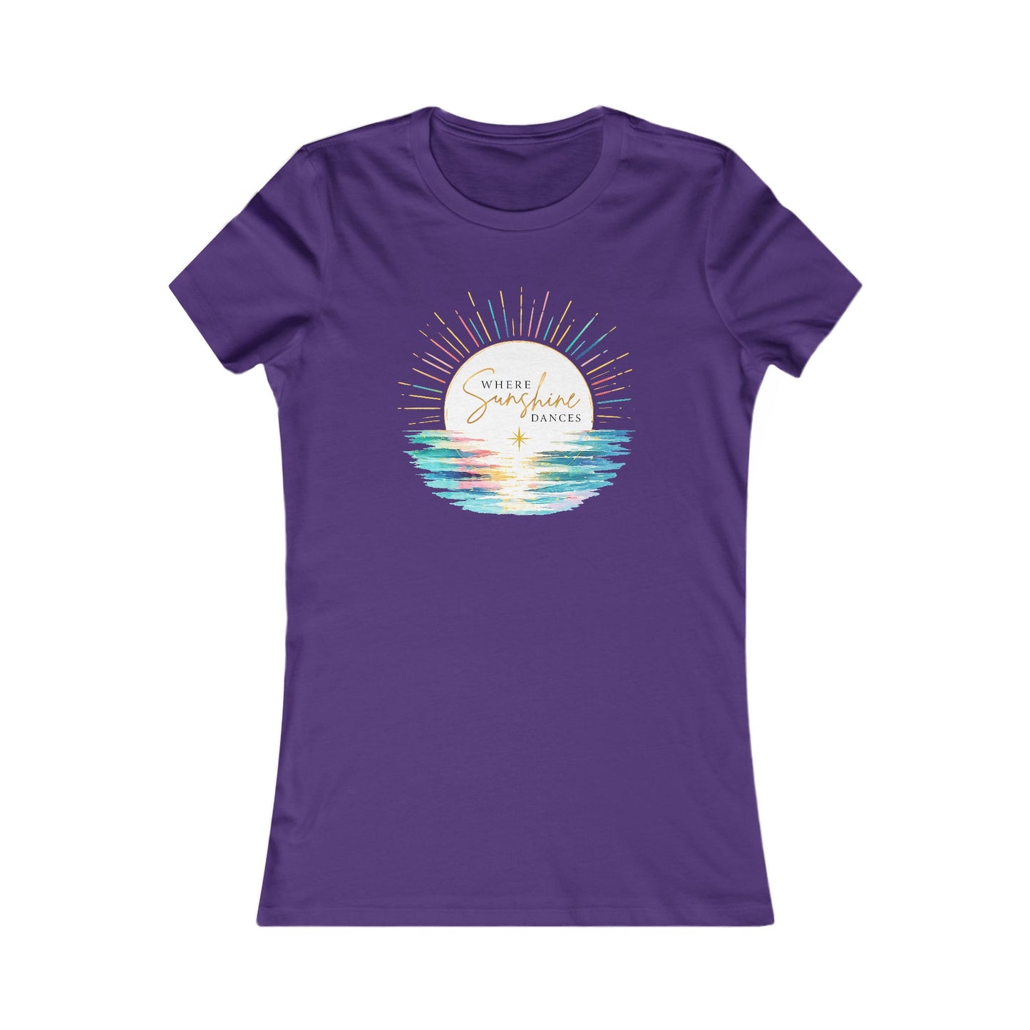 Where Sunshine Dances Women's Tee