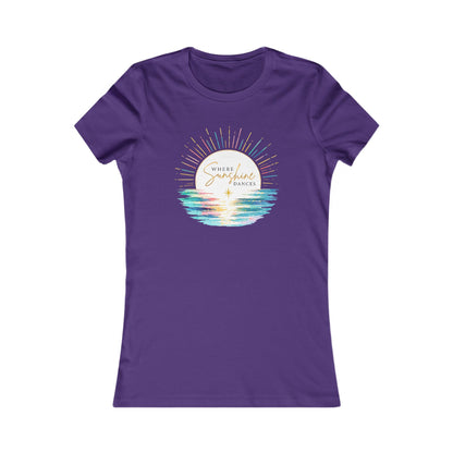Where Sunshine Dances Women's Tee