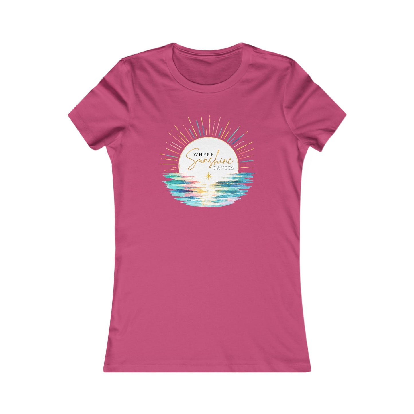 Where Sunshine Dances Women's Tee