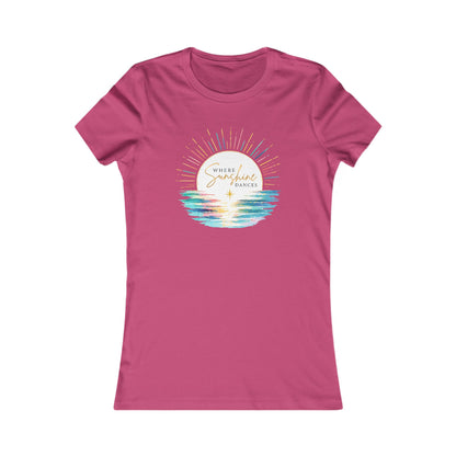Where Sunshine Dances Women's Tee