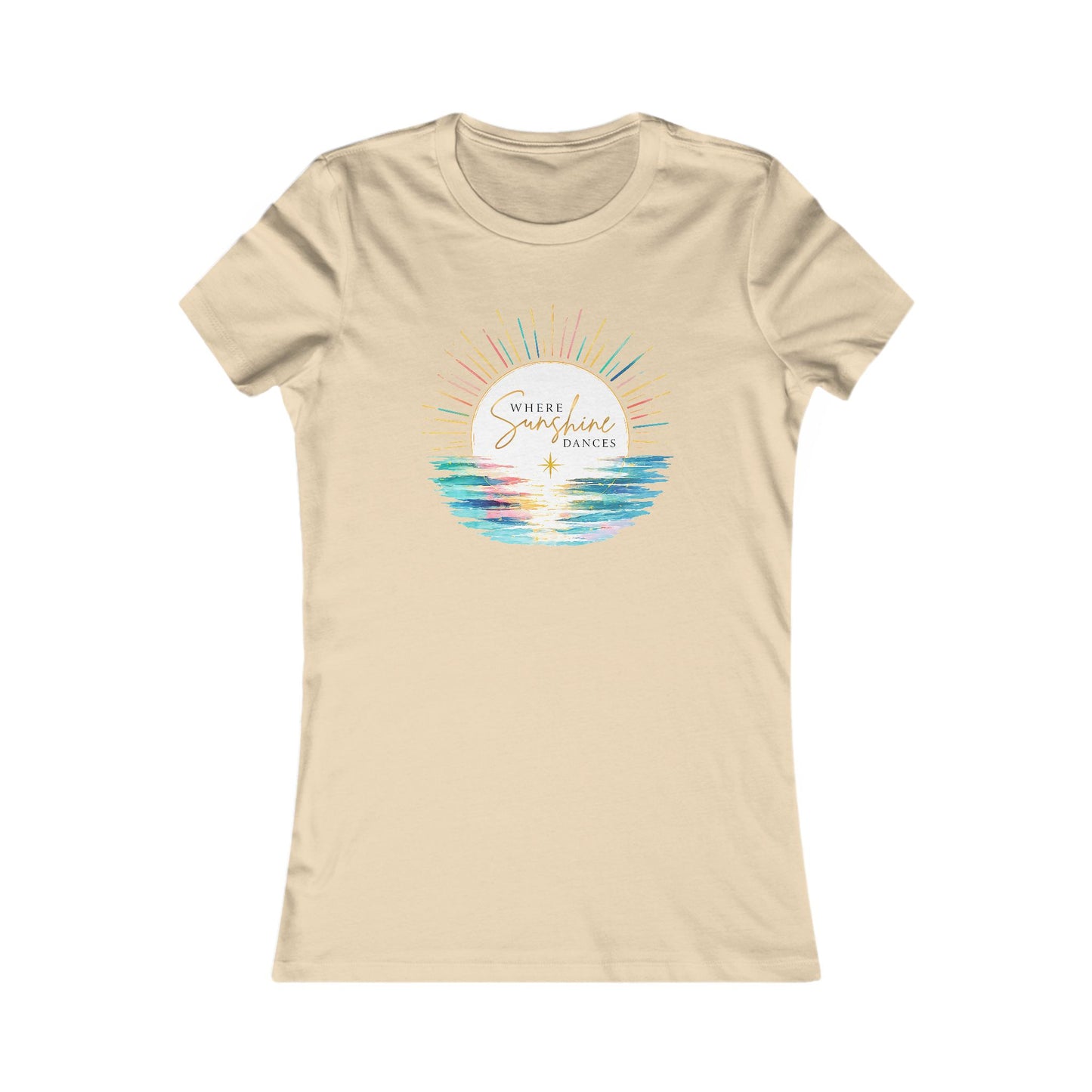 Where Sunshine Dances Women's Tee